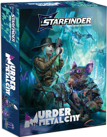 Starfinder 2E Murder in Metal City Deluxe Adventure