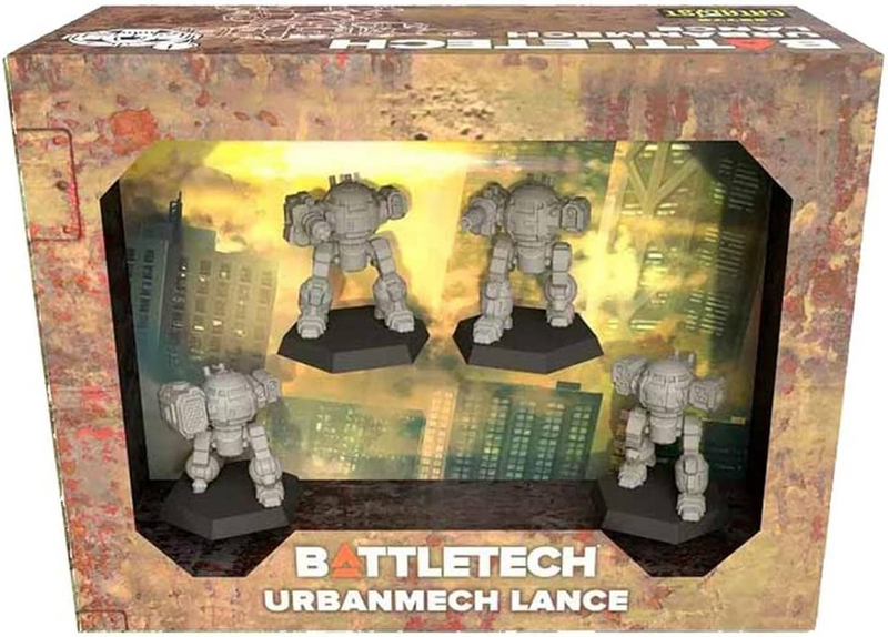 Min Battletech Urbanmech Lance Force Pack