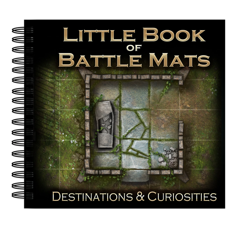 RPG Little Book of Battle Maps Destinations & Curiosities