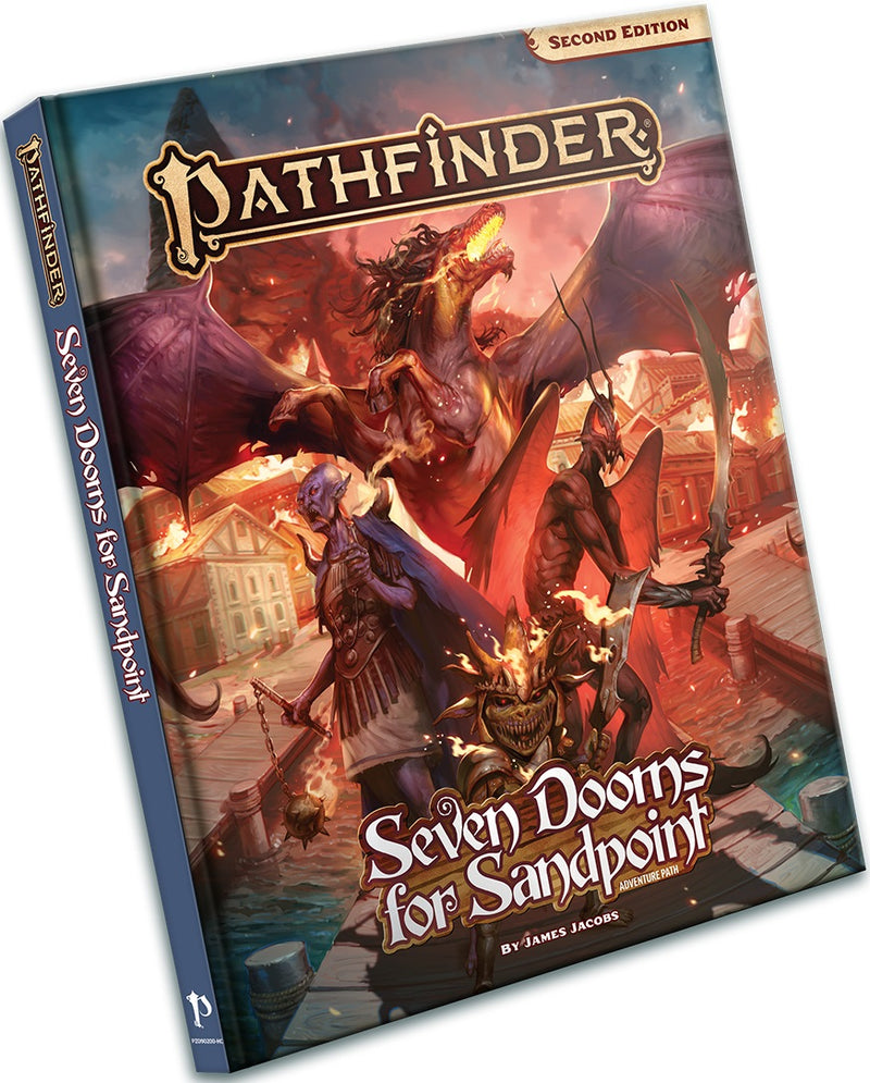 Pathfinder 2E Adventure Path Seven Dooms For Sandpoint Hardcover