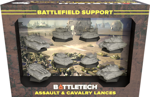 Battletech Battlefield Support Assault & Cavalry Lances Forcepack