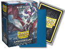 Dragon Shield Sleeves: Matte Art Anniversary Special Edition Blue/Silver