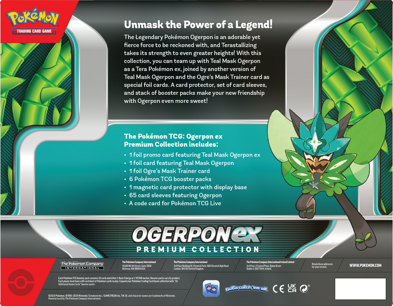 Pokemon Ogerpon EX Premium Collection