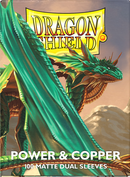 Dragon Shield Sleeves: Matte Dual Power & Copper