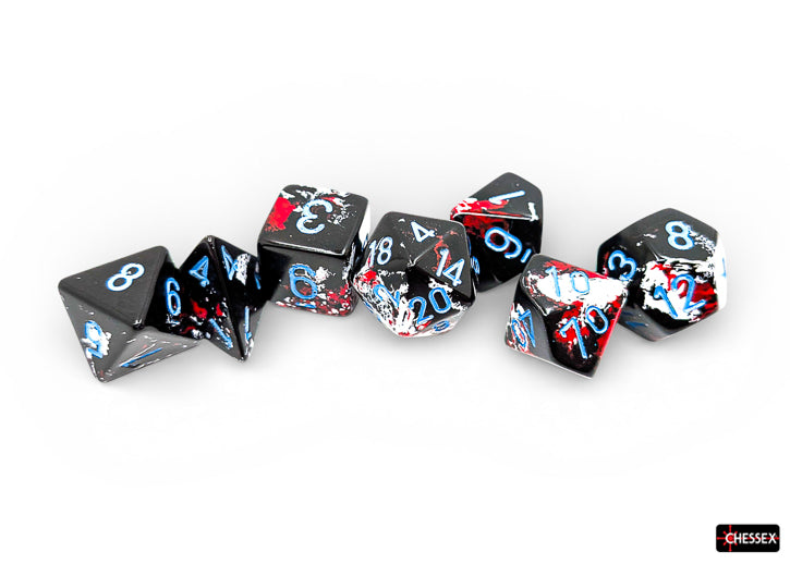 Chessex Poly Brush Dark Side/Blue