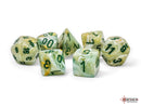 Chessex Poly Mega-Hedral Marble Green/Dark Green