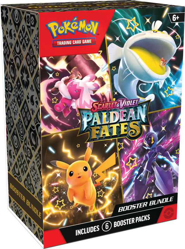 Pokémon SV4.5 Scarlet & Violet Paldean Fates Booster Bundle