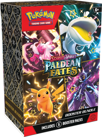 Pokémon SV4.5 Scarlet & Violet Paldean Fates Booster Bundle