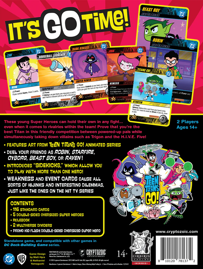 Dc Deck Building Game Teen Titans Go!