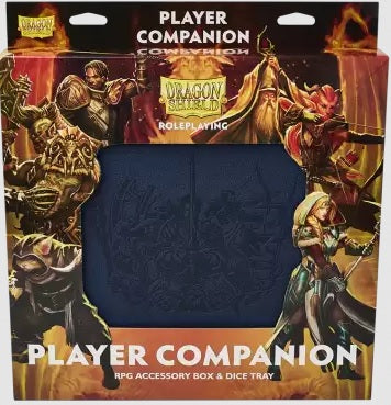 Dragon Shield RPG: Player Companion: Box & Dice Tray: Midnight Blue