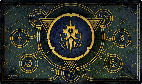 Premium Playmat The Elder Crest of Dagon