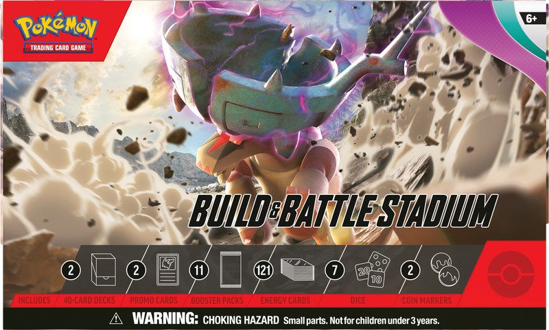 Pokémon SV2 Scarlet & Violet 2 Paldea Evolved Build & Battle Stadium