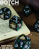 Botch Dice 7-Die RPG Set - Deep Space