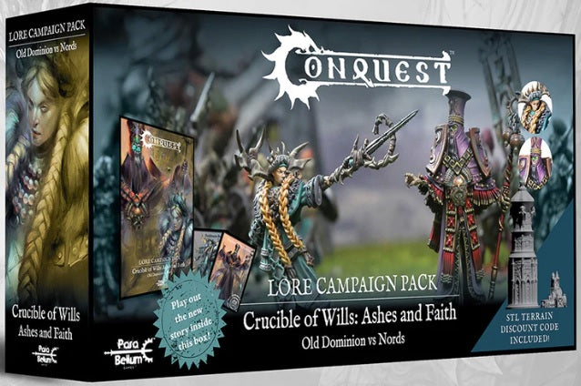 Conquest Lore Campaign Pack Crucible of Wills: Ashes and Faith