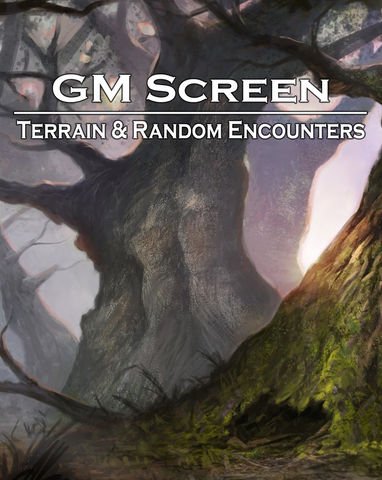 RPG Loke GM Screen: Terrain & Random Encounters