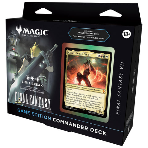 *Pre-Order* MTG Final Fantasy Commander Deck Limit Break Game Game Edition *Releases Friday, December 5th*