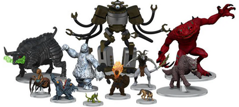 Wizkids D&D Minis Icons of the Realms: Monster Menagerie Revisited Booster Brick