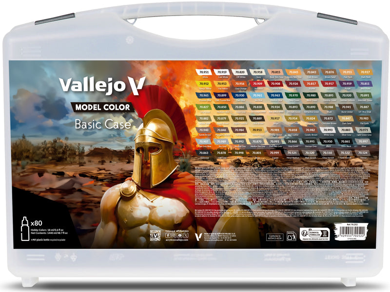 Vallejo Model Color Base Case 80ct