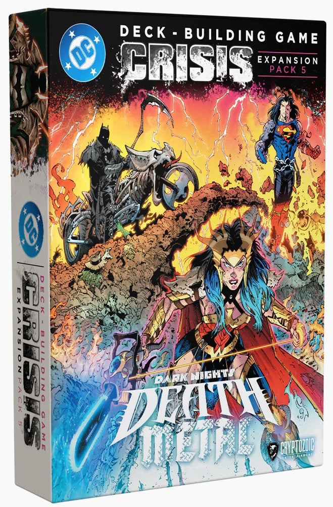 Dc Deck Building Game Crisis Pack 5: Death Metal Expansion