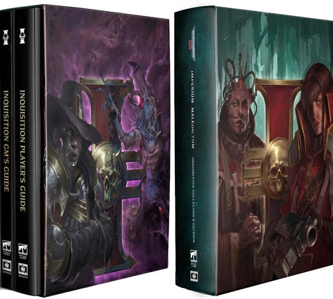 RPG Warhammer 40K Imperium Maledictum Inquisition Core Rulebook Collector's Edition