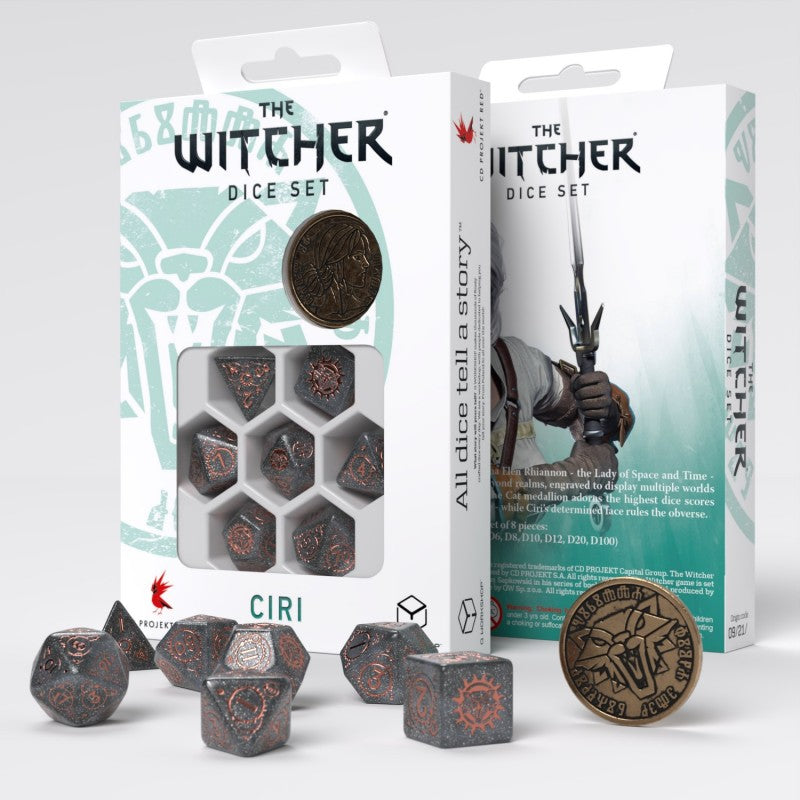 Witcher Dice Set Ciri Elder Blood