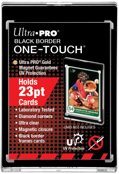 Ultra Pro 1Touch 23PT Black Border Magnetic Closure