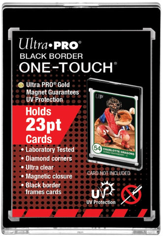 Ultra Pro 1Touch 23PT Black Border Magnetic Closure