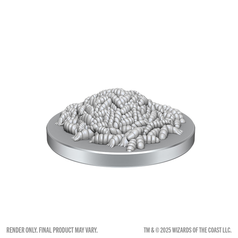 Wizkids Minis D&D 90855 Swarm Of Rot Grubs & Rot Grub Victim