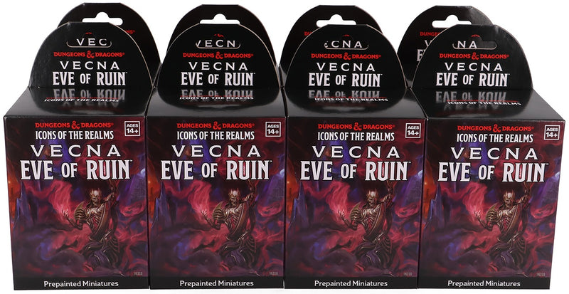 Wizkids D&D Minis Icons of the Realms 32: Vecna Eve of Ruin Booster Brick