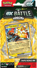 Pokemon Battle Decks: Tapu Koko Ex/Iron Leaves Ex