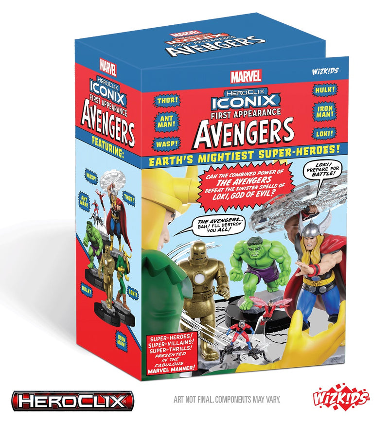 HeroClix Iconix First Appearance Avengers