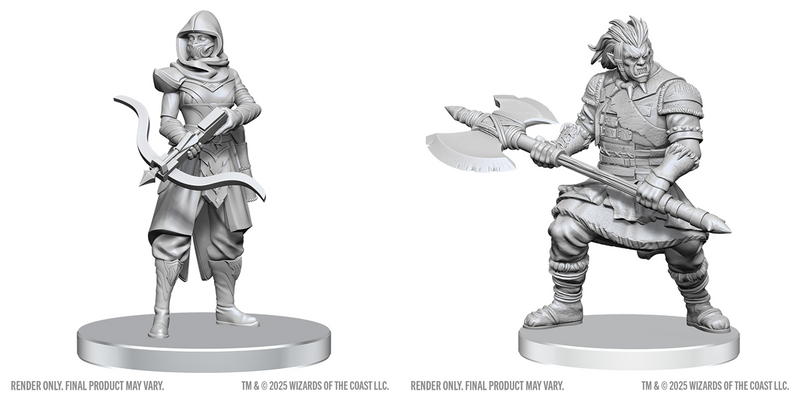 Wizkids Minis D&D 90809 Assassin & Berserker