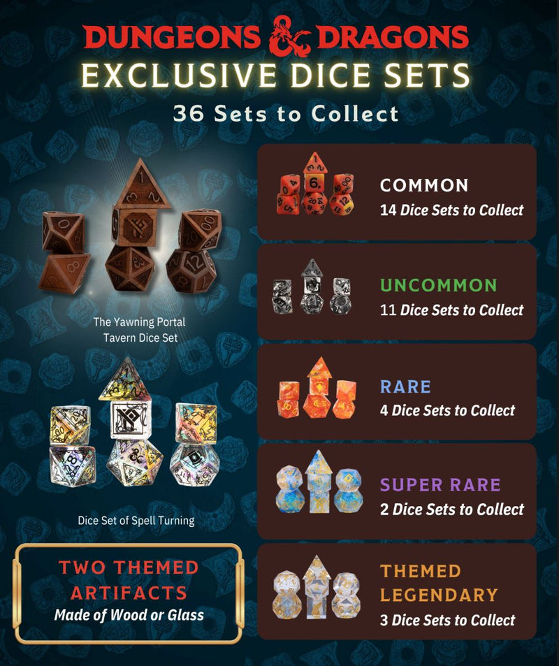 Dungeons and Dragons Yawning Portal Treasure Packs