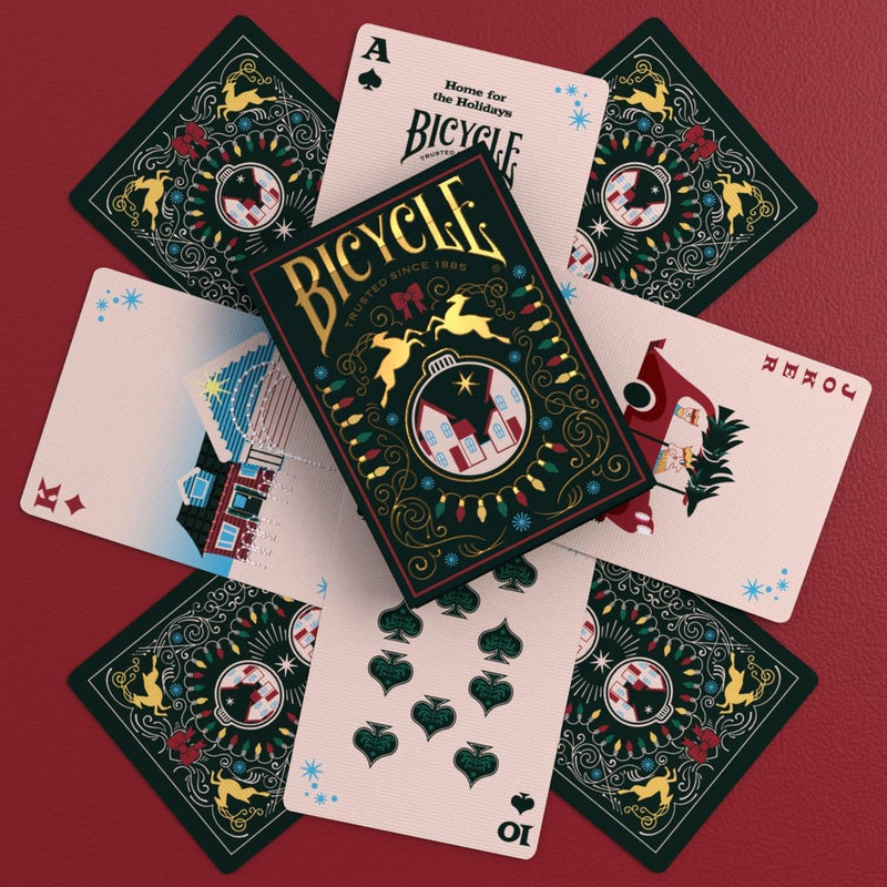 Playing Cards Bicycle - Home For The Holidays