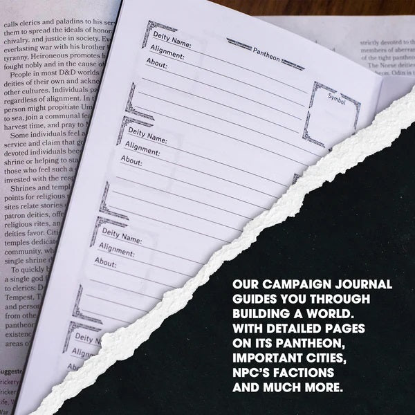 Dungeon Notes DM Journals 3 Pack Red