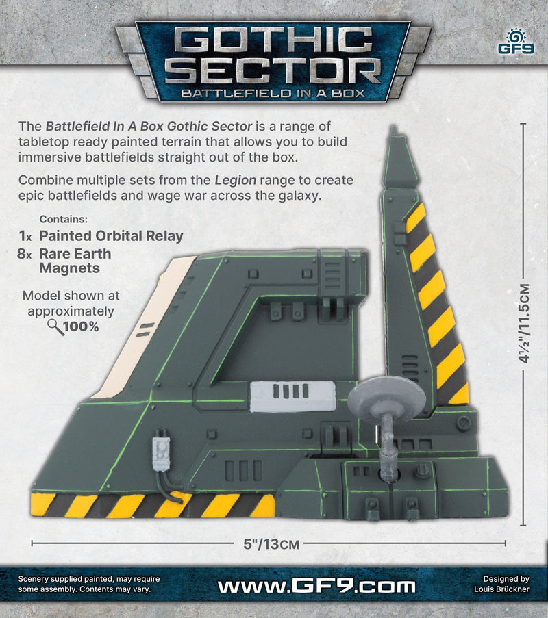 Battlefield in a Box Gothic Sector Legion Orbital Relay