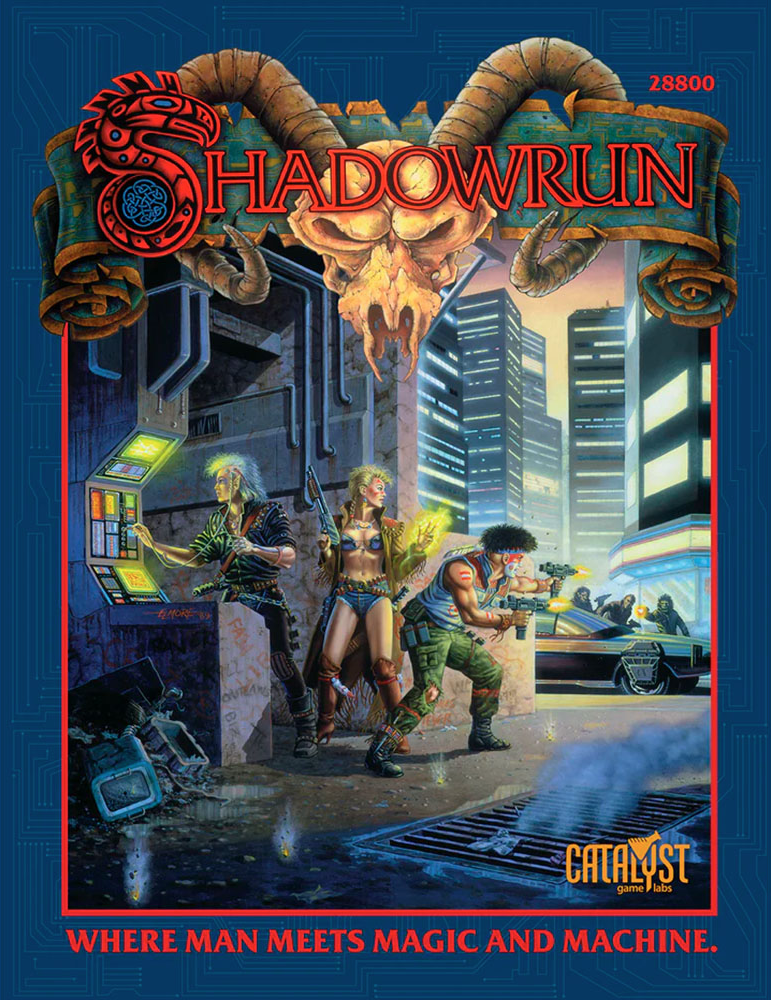 Rpg Shadowrun 1st Edition 35th Anniversary