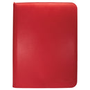 Ultra Pro 9-Pocket Zip Binder Vivid Red
