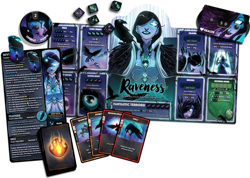 BG Dice Throne Hero Pack Ravenless