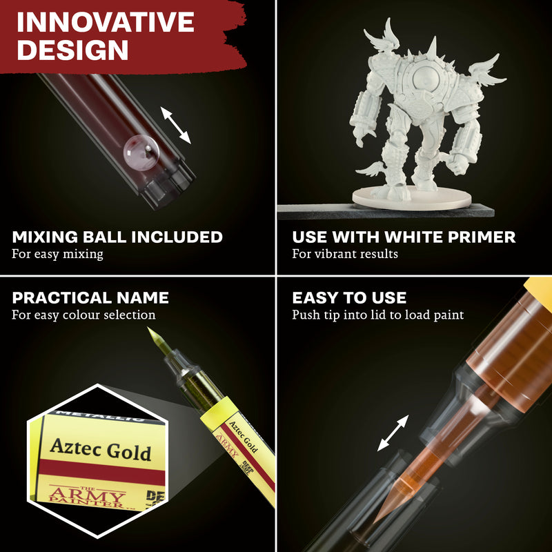 Army Painter Speedpaint Marker Metalics Set
