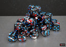 Chessex 36d6 Brush Dark Side/Blue