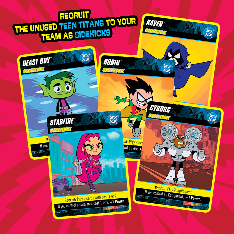 Dc Deck Building Game Teen Titans Go!