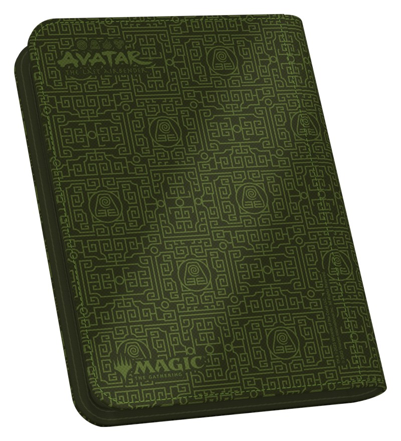 Ultimate Guard Zipfolio Xenoskin 8-Pocket Avatar the Last Airbender - Green