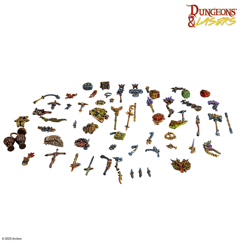 Dungeons & Lasers Adventurer's Gear Set