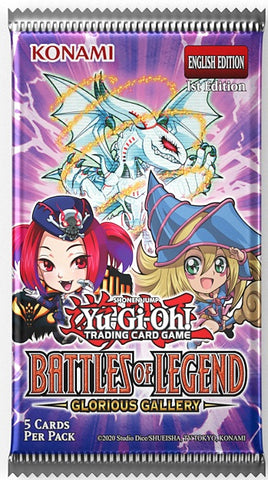 Yu-Gi-Oh! Battles Of Legend Glorious Gallery Booster