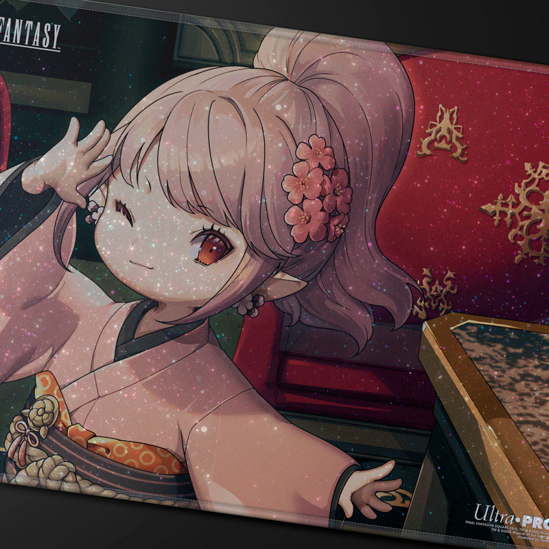 UP Playmat MTG Final Fantasy Tataru Taru Holofoil