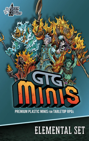 Geek Tank Games Minis: Elemental Set