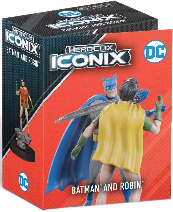 HeroClix Iconix Batman and Robin