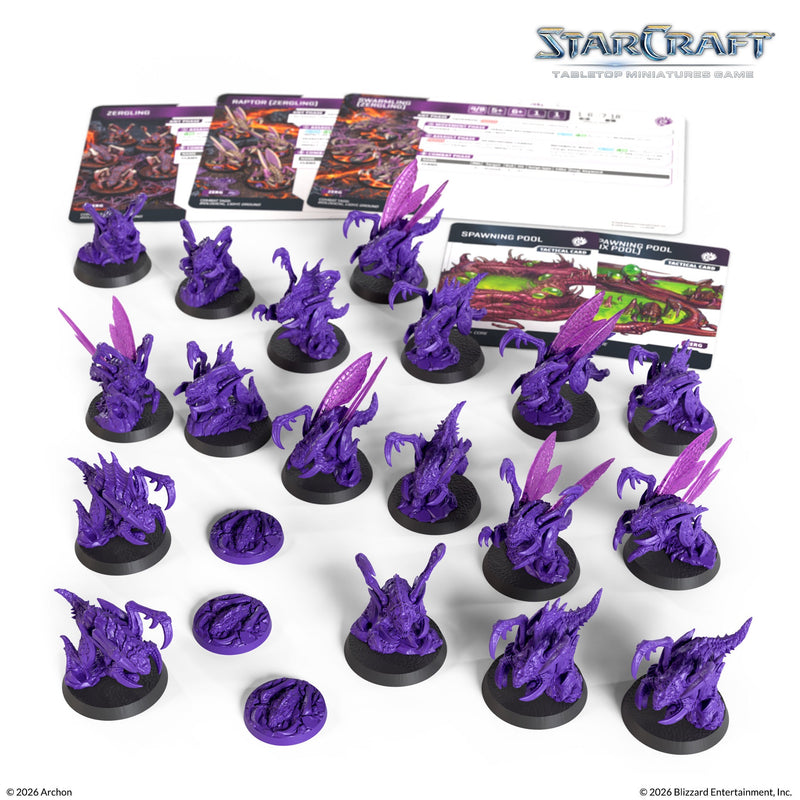 Starcraft Zerg Zergling / Raptor / Swarmer