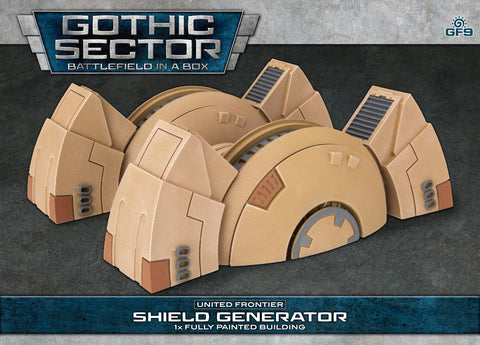 Battlefield in a Box Gothic Sector United Frontier Shield Generator